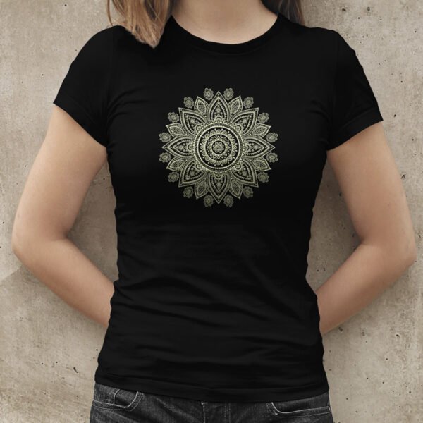 mandala-flower-gold & blue