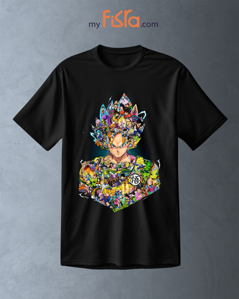Dragon Ball – Goku Multiverse Fusion Art